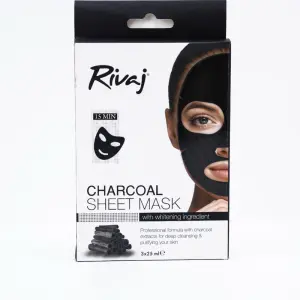 Rivaj UK - Charcoal Sheet Mask